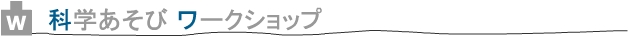 科学遊びワークショップ